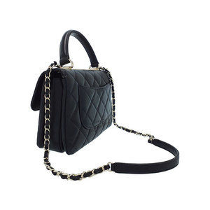 Chanel Flap Bag Top Handle Matelasse Small